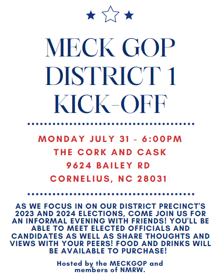 NoMeckRW's tweet image. Join us at Cork and Cask to catch up with friends and meet the candidates #meckgop #ncgop