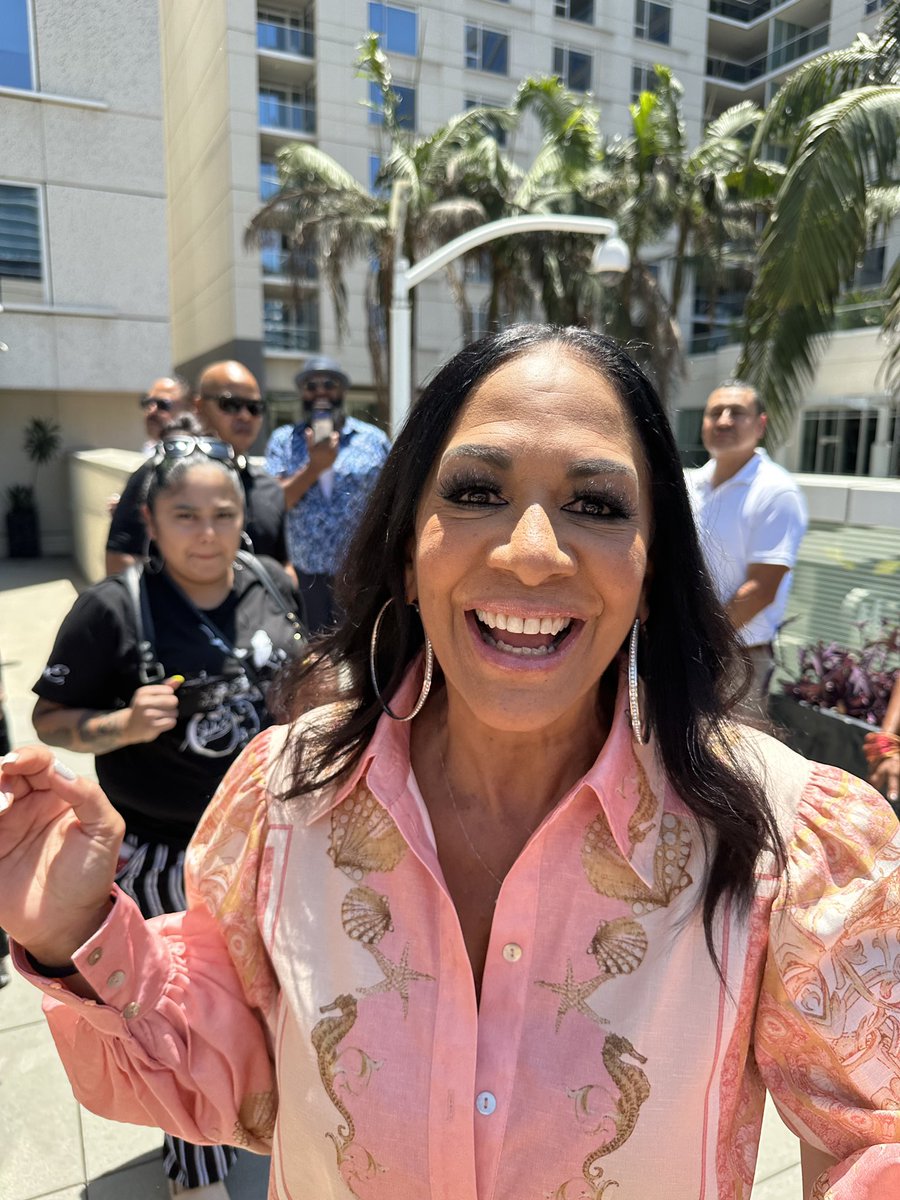 Pat_Prescott_'s tweet photo. Sheila E has a star on the Hollywood Walk of Fame. It’s about time! Congrats @SheilaEdrummer 
You’re a star!! 🌟 https://t.co/HQ2UlND9Zn