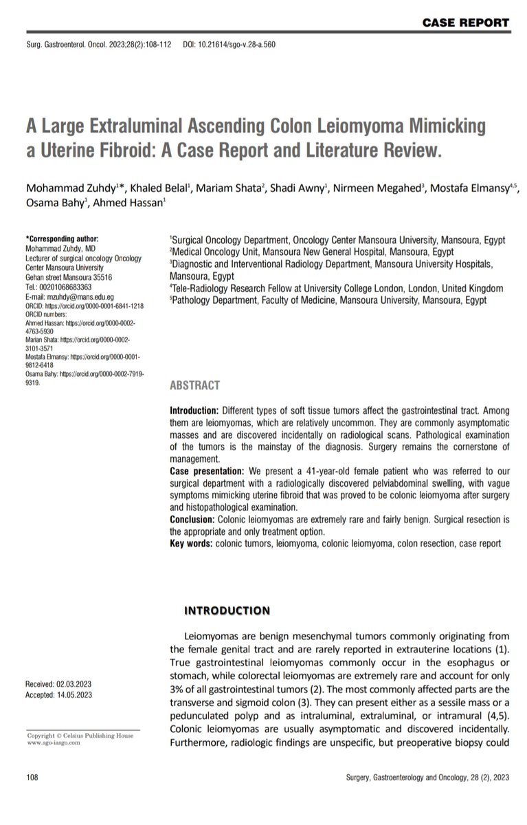 MohammadZuhdy's tweet photo. #new_publication #case_reports #colon #leiomyoma #surgery 
https://t.co/iRHb0SjauJ https://t.co/5qRcxI8n57