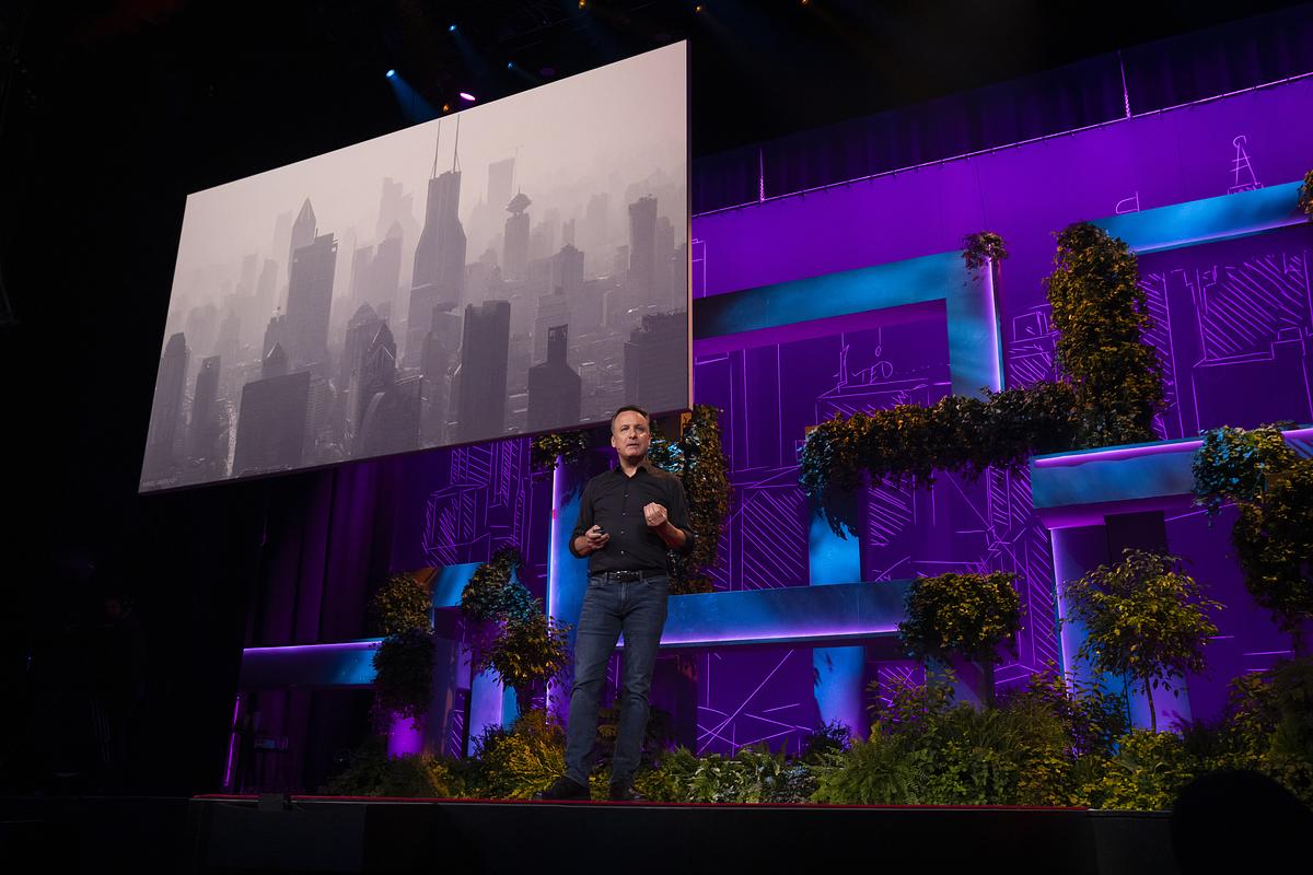 Sneak peek! A few photos from @GlobalEcoGuy's #TED talk at today's #tedcountdown event in Detroit. We'll share the full presentation as soon as it's released!