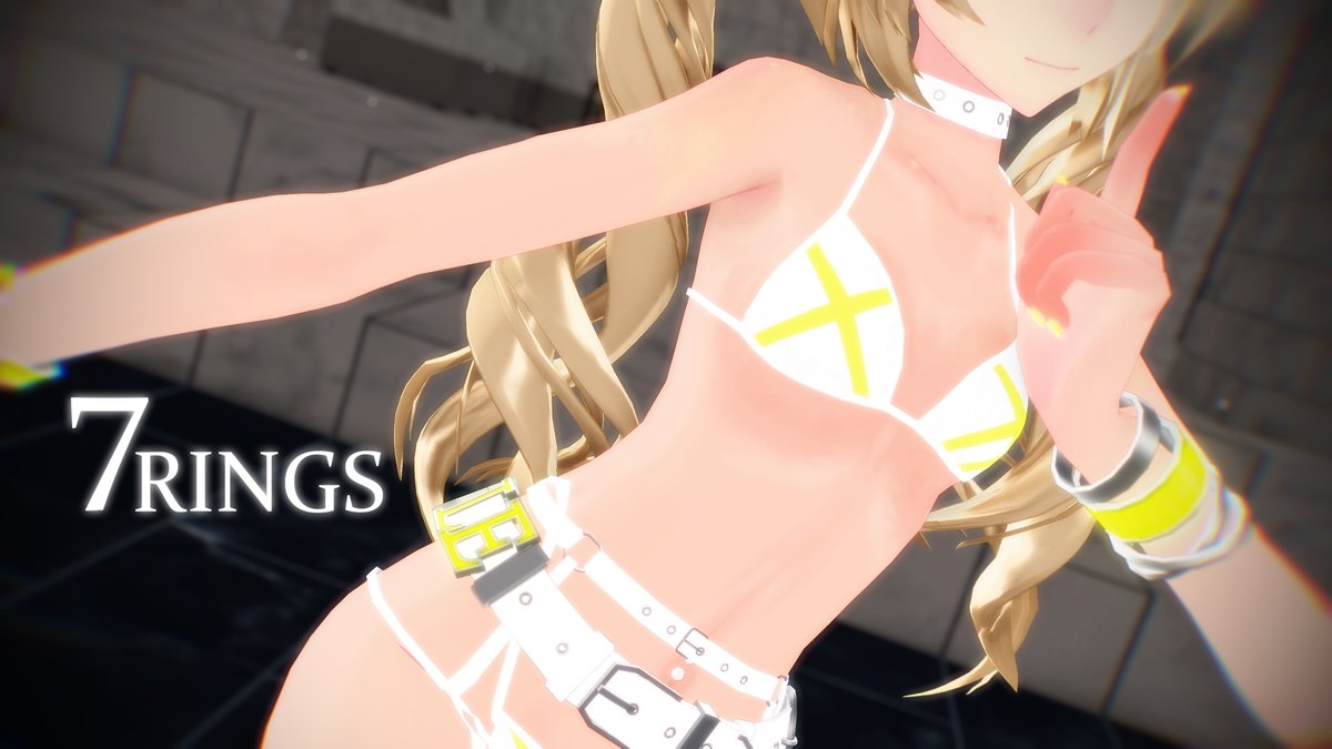OugibashiKanade's tweet photo. 【4K MMD】Tda式改変マリエット(ビキニ)『7Rings』【9周年記念Cyalon杯】

投稿したよー！

nico：PVkit
https://t.co/gd74XOm9WU

YouTube：4K差分
https://t.co/tmVojwvHoM

#MMD
#Tda式改変エレル
#Tda式改変マリエット
#9周年記念Cyalon杯
#Cyalon式モデル
#MMDPV
#ニコニコ動画
#YouTube https://t.co/tRuQ8lZmE9