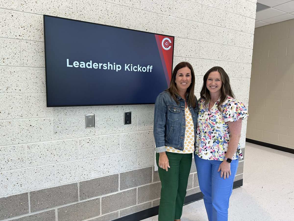 CissiKale's tweet photo. Let’s do this-best place to teach•lead•learn @CobbSchools kicked off our year today with a great day of learning! @SherTSmith and I are ready for year 3 together! #dwbestinthewest https://t.co/tUJwgsSfRQ