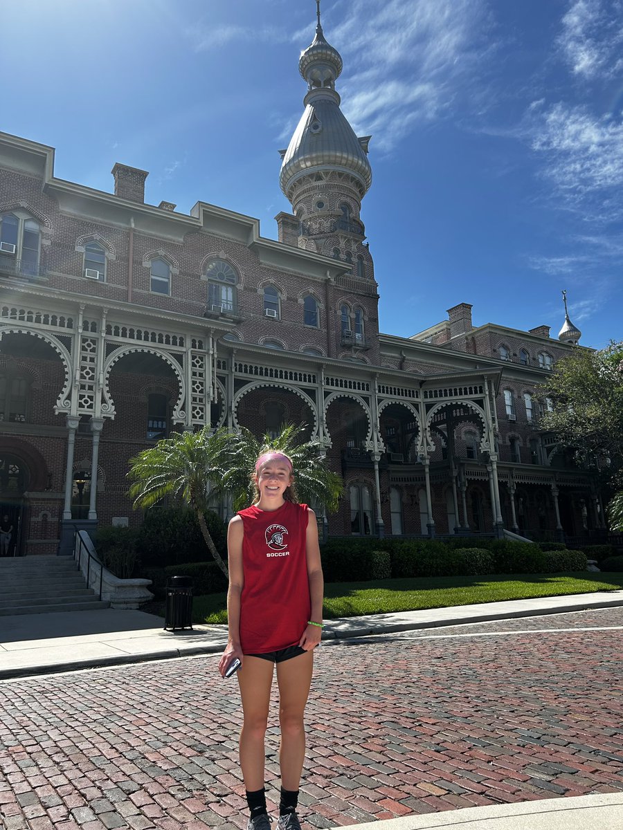 stackhouse_ella's tweet image. Had an amazing time at the @TampaWSoccer ID camp! Thank you so much Coach Erin Switalski and everyone else involved with the camp! I look forward to applying all that I’ve learned in the upcoming soccer seasons!!⚽️⚽️⚽️