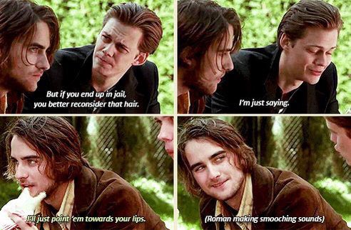 The_KingKas's tweet photo. Forever thinking about them ! #hemlockgrove #Romancek https://t.co/nOPEFoYIGd