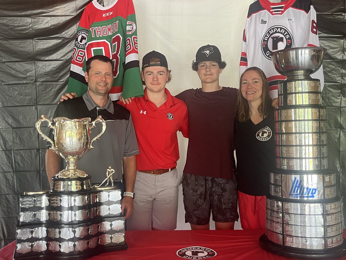 ⁦⁦Great day with ⁦<a href="/CHLMemorialCup/">Memorial Cup presented by Kia</a>⁩ and ⁦<a href="/QMJHL/">QMJHL</a>⁩ Cup.
