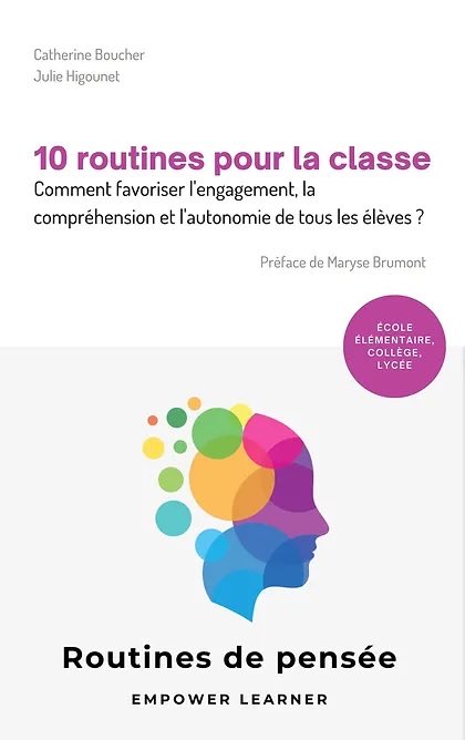 #Top50 💜

Comment favoriser profondément l’engagement, la compréhension et l’autonomie des é ? 

Téléchargeable gratuitement, cet ouvrage présente les routines de pensée, outil puissant de #métacognition 

👉 routines-de-pensee.com/le-livre

⁦<a href="/Juliehig/">Julie.H</a>⁩ ⁦<a href="/catcat_boucher/">catherine boucher</a>⁩ 🙏