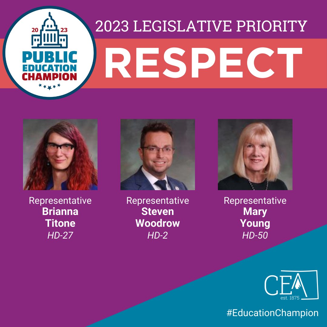 Colorado Education Association on Twitter "CEA would like to honor the