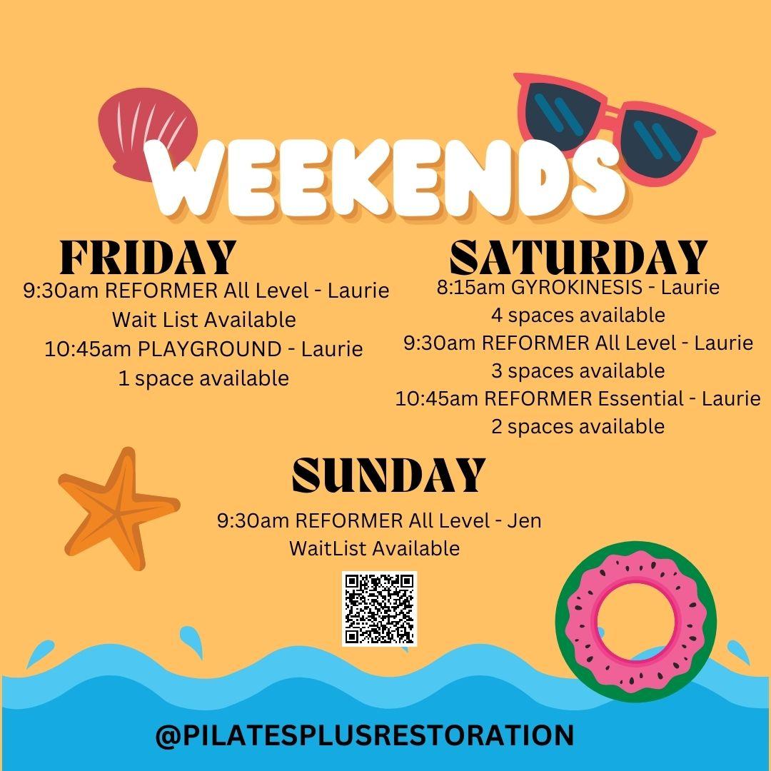 PilatesPlus's tweet photo. #Weekends @PilatesplusMarlton Classes taught by experienced #PersonalTrainers #FitnessProffessionals with over 25 years experience.  #SmallGroup #PilatesReformers Only 3-6 Students in each class gives you the opportunity to get stronger quicker
https://co
https://t.co/dT7Dgt0Xdq https://t.co/3ZMvM4gEZg