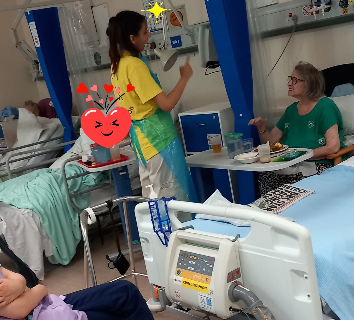 netty_lynette's tweet photo. Our #diningcompanion leading the activity @F9WardROH &amp; @F10nca #beautysalon #nails #thearapy #activity #happyfaces #preventdeconditioning #EndPJParalysis #DaysKeptAwayFromHome collaborative 
@sgfurlong @OldhamCO_NHS @NCA_Volunteers @NCAlliance_NHS https://t.co/wUf1Ke0WQh