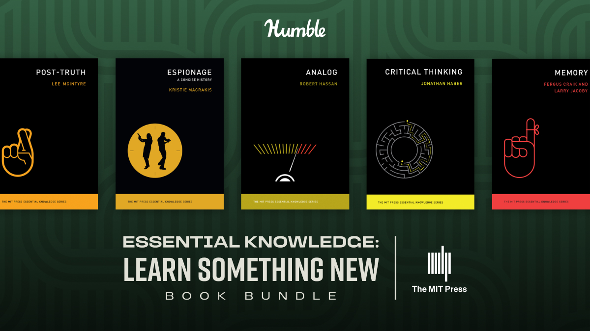 humble's tweet photo. 💡💡💡 Ending soon! 💡💡💡

The #EssentialKnowledge book bundle from @mitpress makes it easy to understand 20+ complex subjects in economics, science, tech, and more.

Pick it up while you can, and help support @CovenantHouse with your purchase!

https://t.co/UWdsdqArlN https://t.co/wfbZlIn0ps