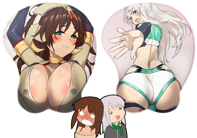 おっぱいマウスパッド欲しいと思いながら描きました 