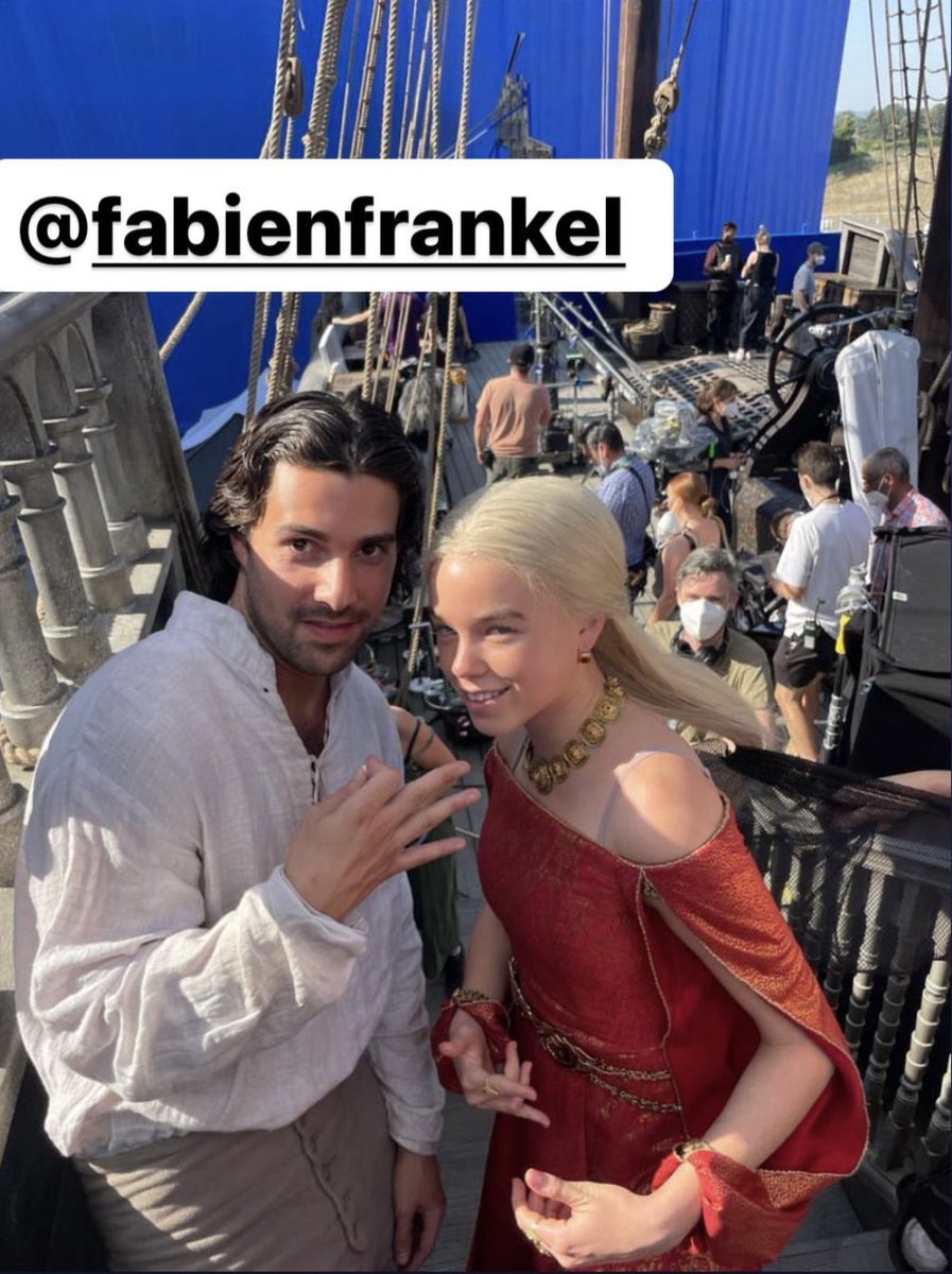 milly behind the scenes of house of the dragon!