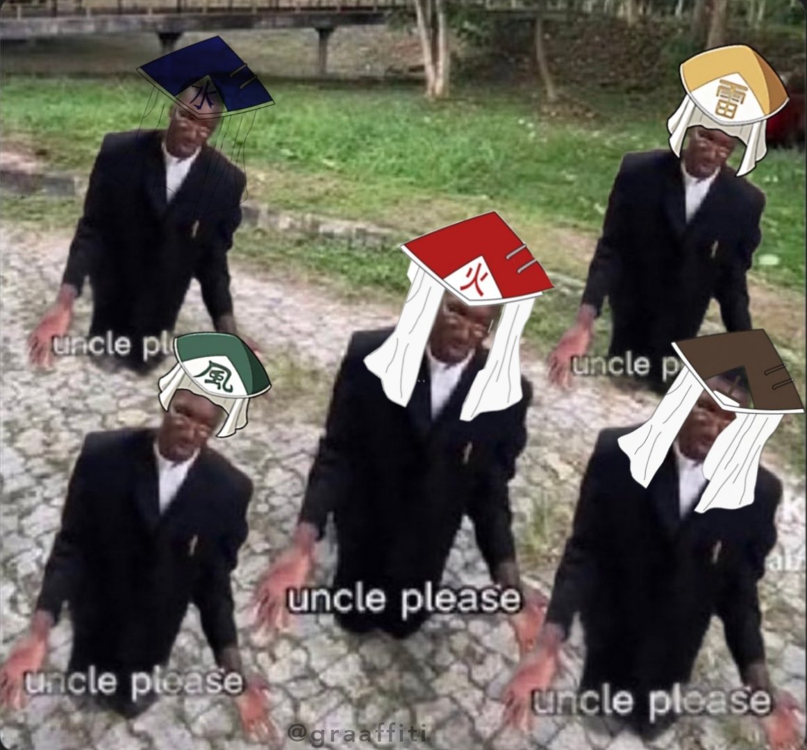 Graaffiti's tweet image. MADARA: Do you want the clones to use Susa-

FIVE KAGE: