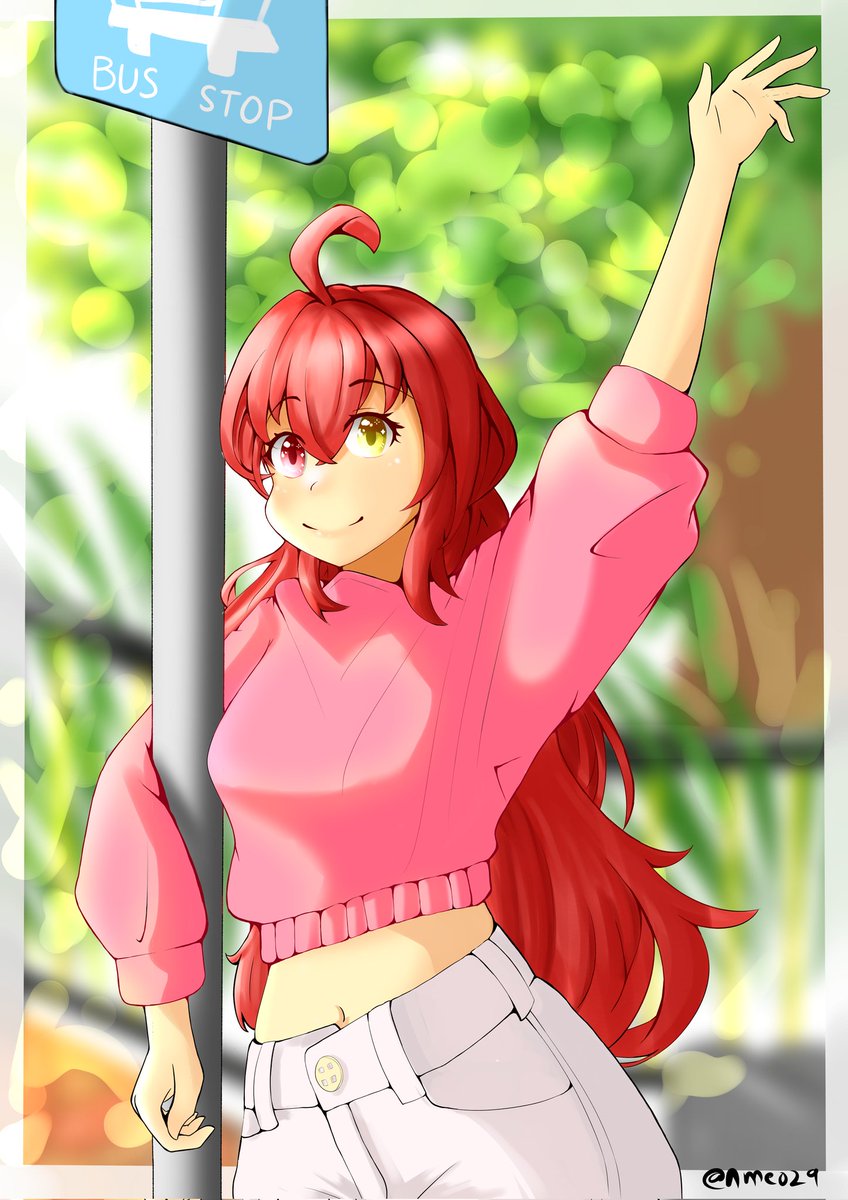 AmirAzhar98's tweet photo. Mia 🥰
Oc drawing 🎨
Reference from Pinterest 💯

#oc #animegirl #cute #medibangpaint #digitalart https://t.co/Gowg3W7q6k