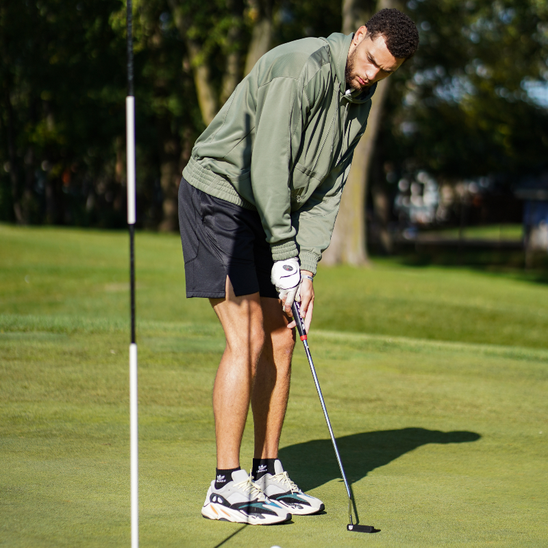 chicagobulls's tweet photo. Zach LaVine is an NBA All-Star and Slam Dunk Champion, he homered in the MLB All-Star Celebrity Softball game and now he's working on his golf game.

@SamSmithHoops makes the case that Zach is one of the best pure athletes in Chicago sports history.