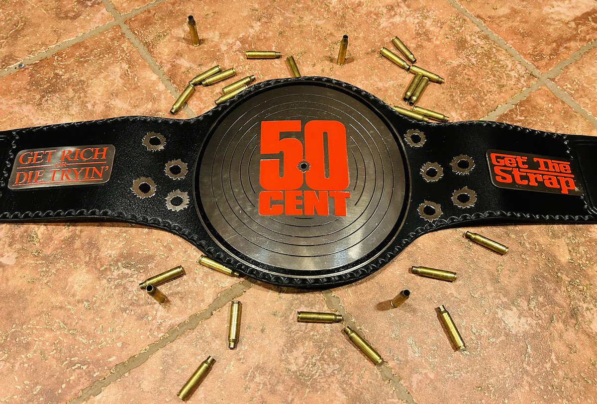 SaltCitySwagger's tweet photo. Counting down the days to @50cent in Utah! Who can help me get him this #SwaggerBelt to him!? https://t.co/bJLTyfYbzi