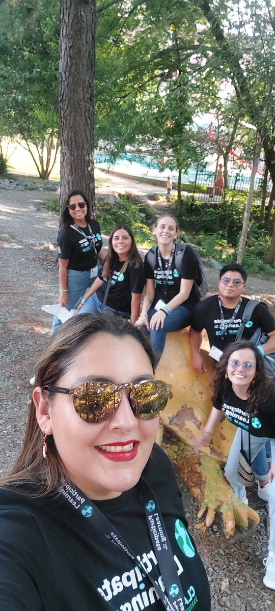 Team 2 experiencing nature at Durham Central Park <a href="/participatelrng/">Participate Learning</a>
#PLOrientation2023 #UnitingOurWorld