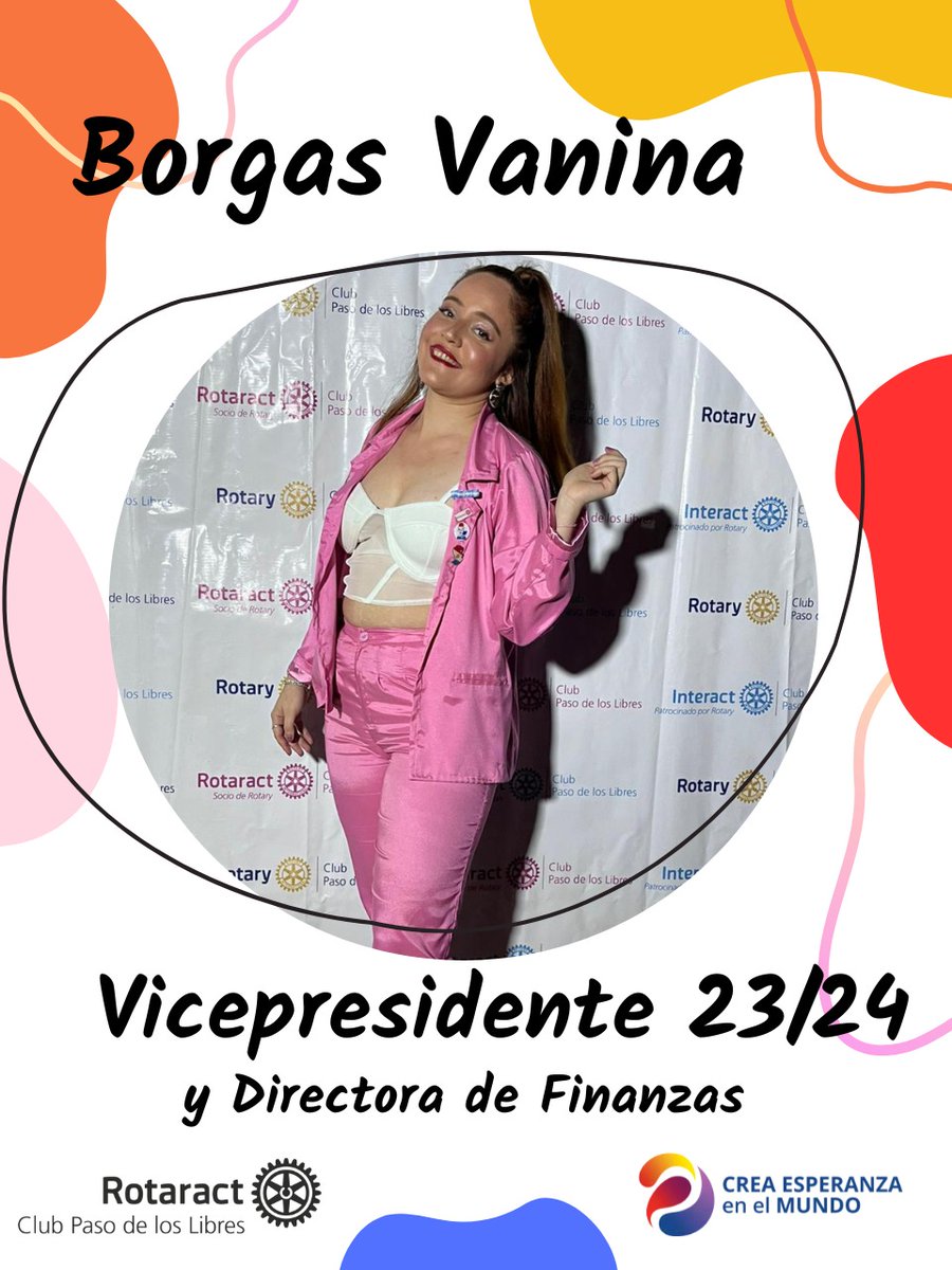 RtcPLibres's tweet photo. Hoy les presentamos a Vanina, quien ocupará el cargo de vicepresidente y directora de finanzas. 

Vanina tiene 24 años, es acompañante terapéutico y esta en el club desde el año 2020.

Te deseamos muchos éxitos en este periodo!! https://t.co/L1ifJzm8rd
