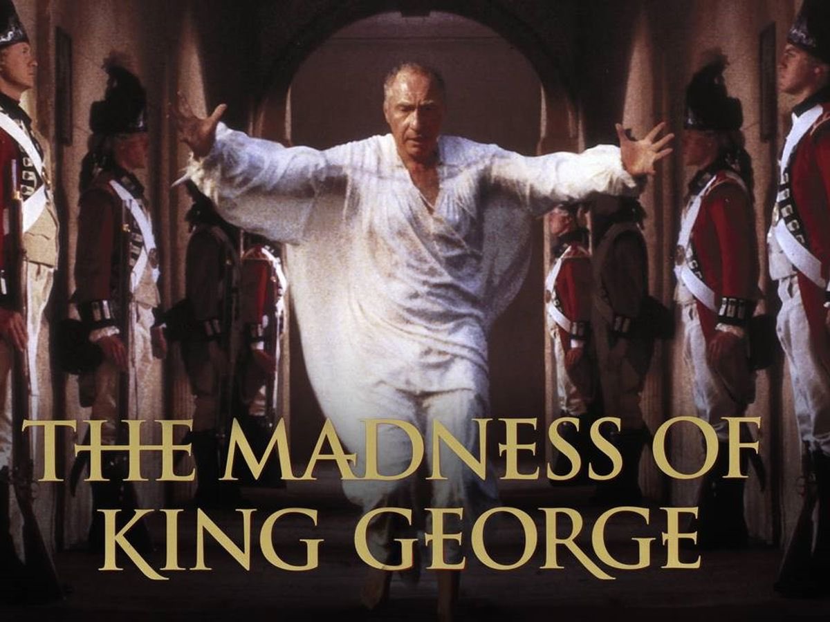 Nothing better than taking a break from the heat outside with this stellar movie. Nigel Hawthorne’s Academy Award-nominated performance was superb!! “I am the King. I tell, I am not TOLD. I am the VERB, sir, not the OBJECT.” 👑 #AmerRev #AmRev