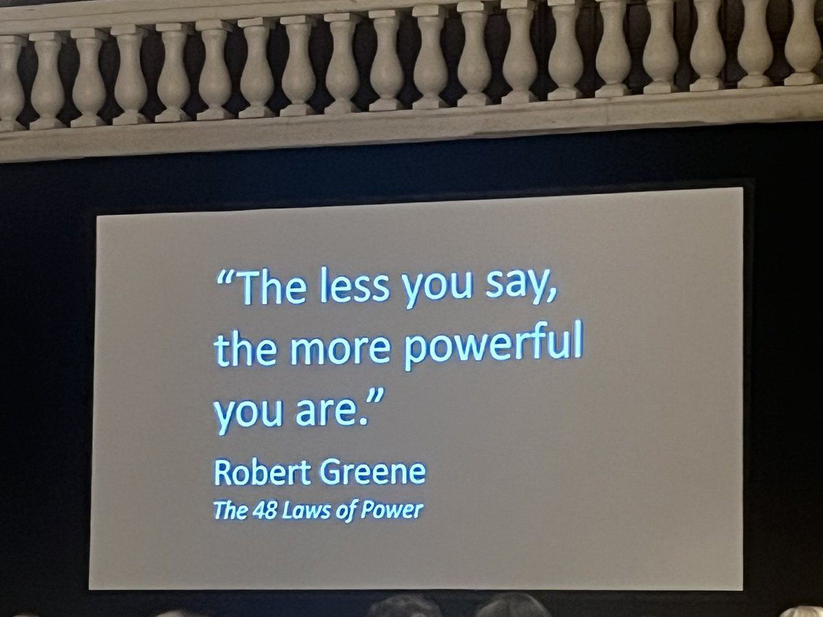 BobDoyle_MICPA's tweet photo. Interesting talk at #Intchg23 by @realdanlyons on the power of listening. Talk less; listen more. https://t.co/NV9PTLTrgj