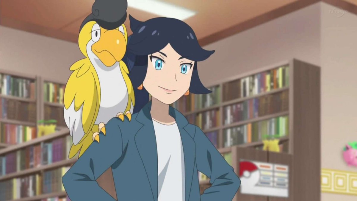 PokemonItalian's tweet photo. Avete teorie o possibili storie che avreste da consigliare sul personaggio della professoressa Lucca, madre di Liko e senpai del professor Friede?! Suggeriteci che genere di approccio o evoluzione vedreste bene su di lei in questa serie.

#Lucca #Prof #Orizzonti #Pokemon https://t.co/xAhGKuNJEx