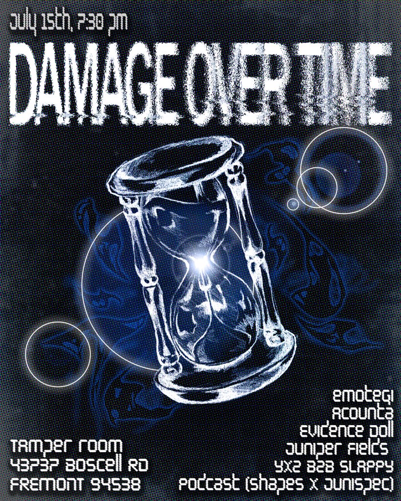 DAMAGE OVER TIME
<a href="/acounta99/">acounta99</a> and @eeee0001111 in the Bay Area!!

with

<a href="/milkshapes/">◯</a> 
<a href="/yx2cy/">yx2</a> 
<a href="/junispec/">junispec</a> 
<a href="/slappyowo/">Slappy</a> 
<a href="/juniperfields/">༒☬🎀 𝓙𝓾𝓷𝓲𝓹𝓮𝓻 𝓟𝓪𝓷𝓭𝓪 🎀☬༒</a> 

at 
Tamper Room,
43737 Boscell Rd,
Fremont, CA