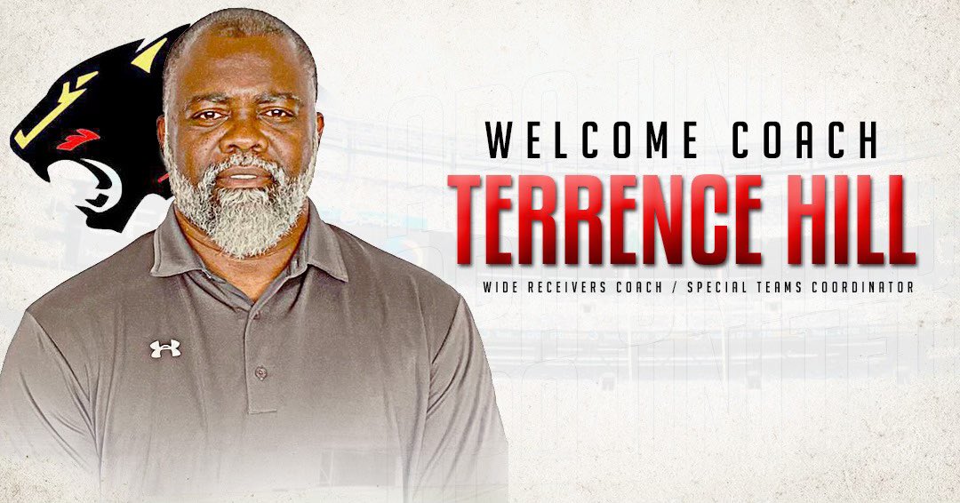 Would like to welcome Coach <a href="/CoachTerryNLE/">Coach Terry NLE</a> the family as Our Wide Receivers Coach and Special Teams Coordinator ! #TheHunt🔴🟡