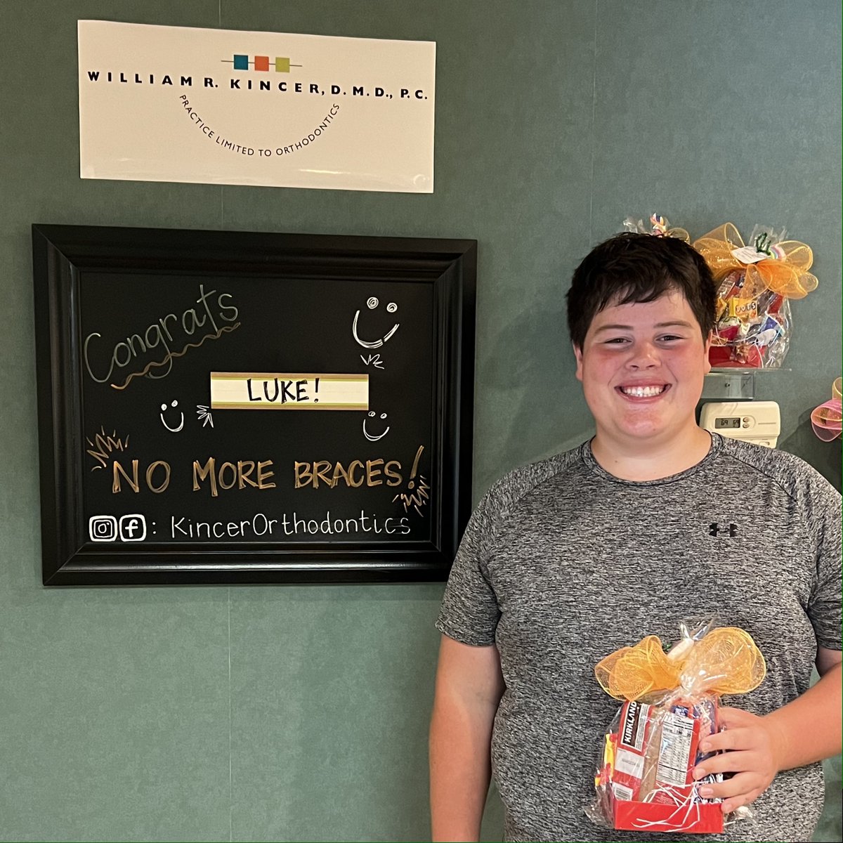 Yippppeeee! We're so excited for Luke - straight from football practice to getting those braces OFF! Congratulations 🥳

#KincerOrthodontics #ByeByeBraces #MariettaGA #Summer