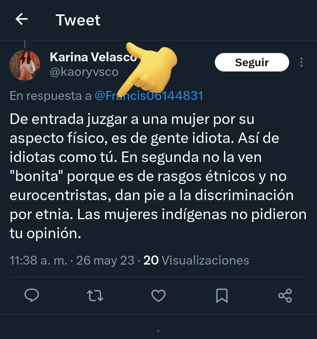 quiq20's tweet photo. @kaoryvsco que estás idiota dices tú https://t.co/TJ23oQ9s3s