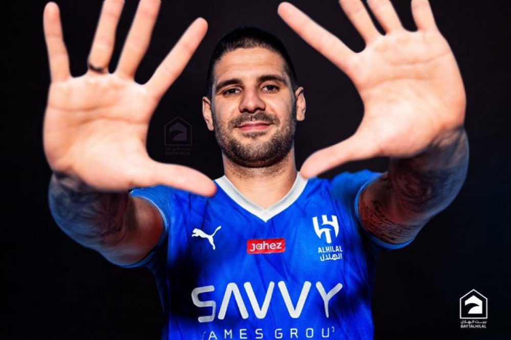 Siiros2's tweet photo. 🚨🚨🚨🚨🚨🚨🚨🚨🚨🚨 عااااااجل - @H_swilhy :

ميتروفيتش وافق على الانتقال للهلال تبقى موافقة النادي فقط

🔵🔵🔵🔵🔵🔵🔵🔵🔵🔵
🔥🔥🔥🔥🔥🔥🔥🔥🔥🔥 https://t.co/tCkcnb2f28