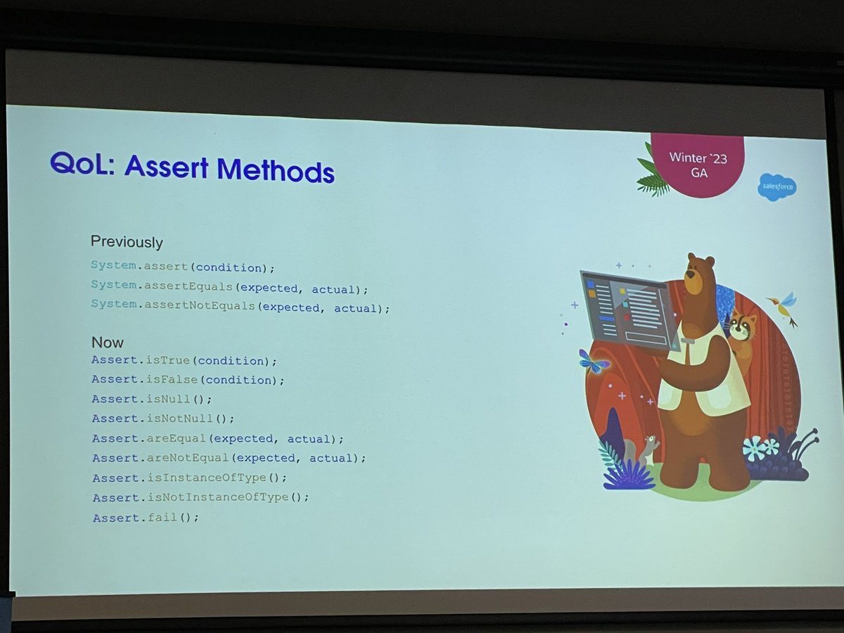 Oleh_Mykytyn's tweet image. So many cool updates to Apex coming for @SalesforceDevs. We definitely need to check these out.
Great session at @Forcelandia about Past, Present, and Future of Apex by Christian Carter. #keepcodeweird