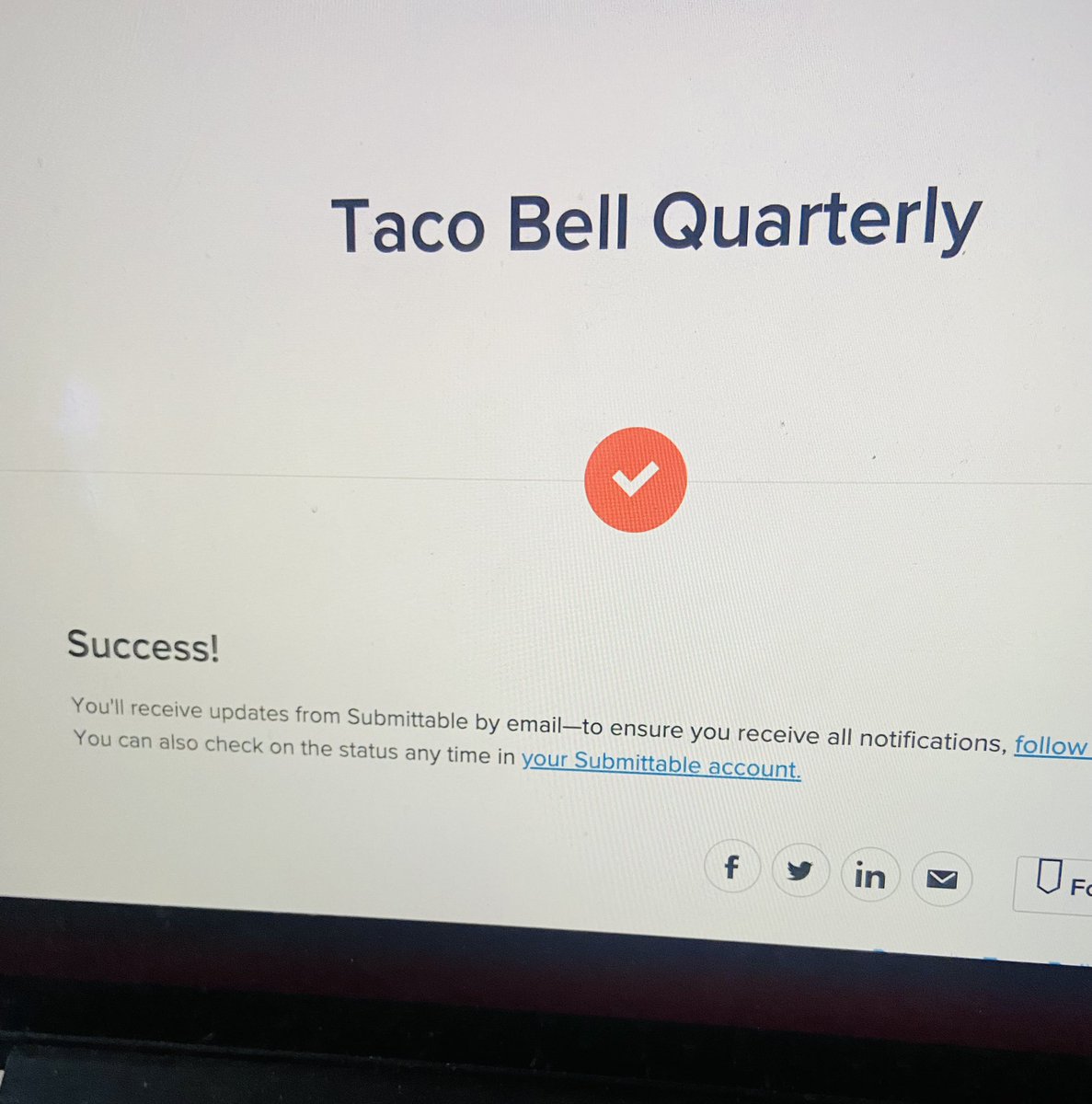 Getting back on the horse with this one. Let’s do this, <a href="/TBQuarterly/">Taco Bell Quarterly</a>.