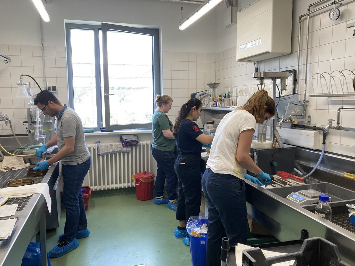 AgMicro_Lab's tweet photo. While @DoreenBabin had the opportunity to present our results today at #FEMS2023, our lab was busy with two big sampling campaigns.
No. 1 is to understand the early induction of apple replant disease @BonaRes4u. Great group effort @zkanfra @Kristin_hauschi @JKI_Bund https://t.co/TPctmR8BPI