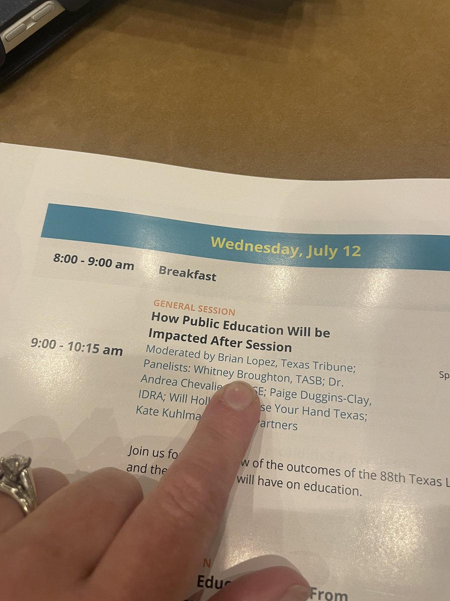 lynn_jameson's tweet photo. Today I watched my niece, @msprez2032, share her knowledge & expertise, advocate for educators & students, & speak eloquently in front of over 700 special education administrators from across the state of texas at @txcase. #speaker #panelist #interactive23 #tcaseproud https://t.co/8G35Lj2P6c