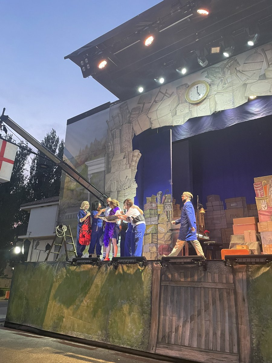 Hui hem gaudit d’ un magnífic espectacle d’ opera La Ventafocs gràcies a @LesArtsValencia, a Fontanars dels Alforins. #LesArtsÉsPerATots