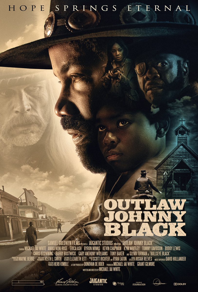 It’s here! The OFFICIAL OUTLAW JOHNNY BLACK FULL TRAILER! The Movie is “IN THEATERS ONLY”September 15th! youtu.be/z0Oz9CrhYJg