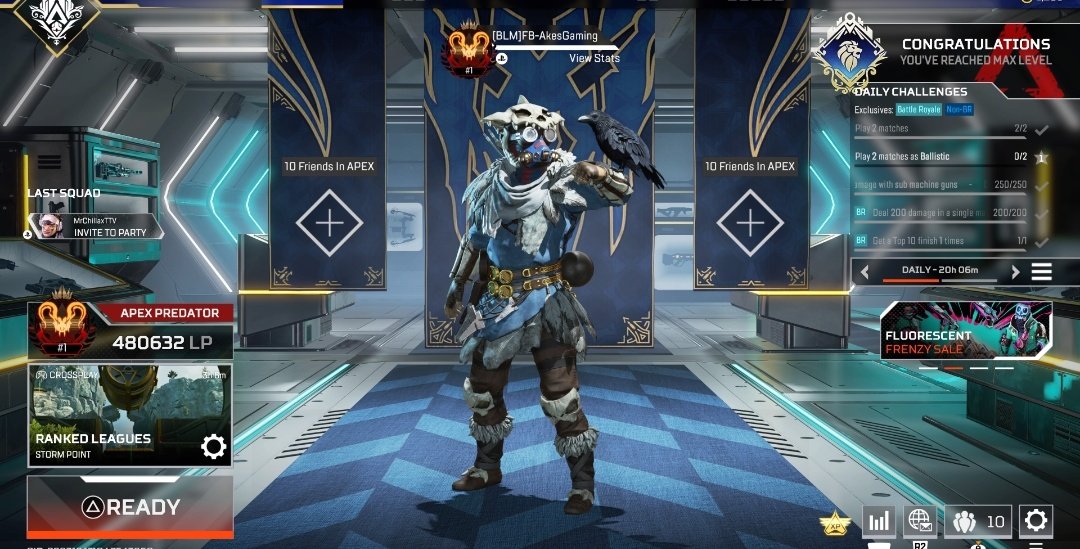 AkesGaming's tweet photo. Another 100+ hr stream week! Grind sessions and the community love have been absolutely amazing!  4 weeks left, just gotta watch out for the sad account shares who will do anything for #1 🖤🪓❤️ @PlayApex #apex #PS5Share #banem https://t.co/mASR14JpK9