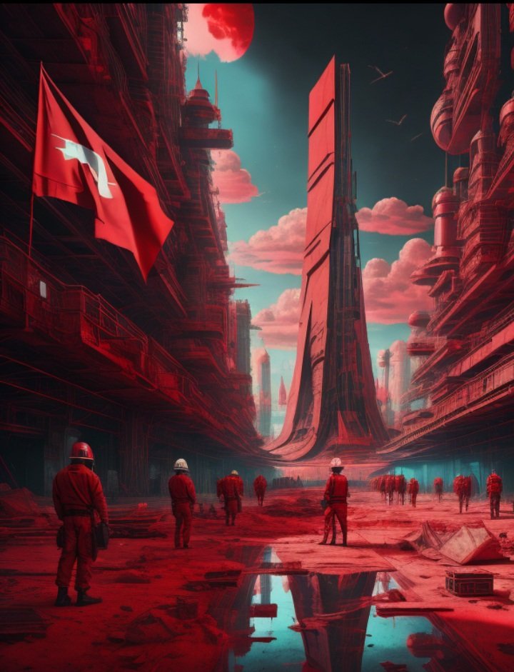 REDMAGAGORILLA's tweet image. #MAGACOMMUNISM #infraredvision