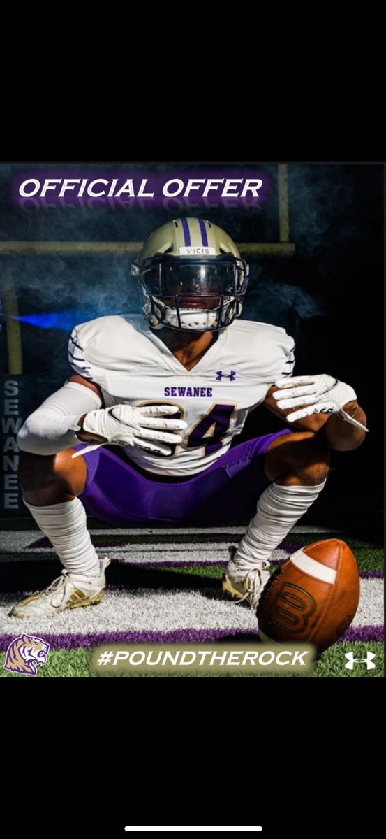 Blessed to  receive my first offer from Sewanee ! <a href="/Coach_DGaither/">Drew Gaither</a> <a href="/CoachTPruitt1/">Tucker Pruitt</a> <a href="/Fitzgerald_FB/">Fitzgerald Football</a>