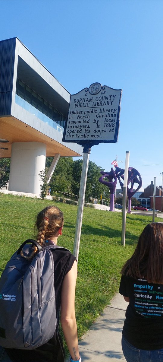 Team 2 at this tall amazing structure celebrating STEAM
<a href="/ParticipateLrng/">Participate Learning</a> #unitingourworld #plorientation2023