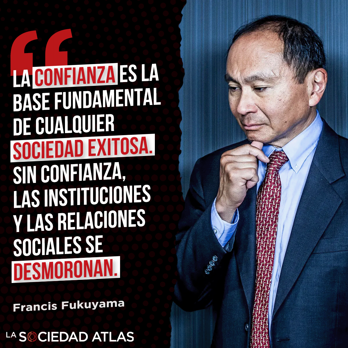 No hay confianza en el colectivismo #Objectivismo #FrancisFukuyama #AynRand