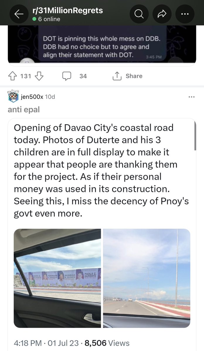 nabunturanguy's tweet photo. Noong panahon ni PNoy, ipinagbawal nya ang pagbalandra ng pagmumukha ng mga politiko sa govt projects, to avoid making it appear that people owe them a debt of gratitude. Wala yan kay Duterte, Marcos at Arroyo. Sa kapal ng mukha nila, ang trato nila sa Pinoy mga alipin nila. Pweh https://t.co/HTlsrLRE4A