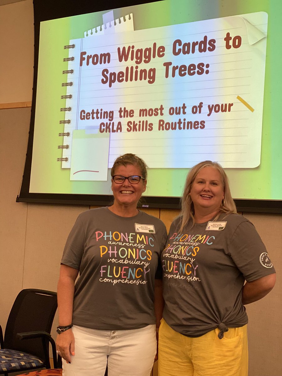 Awesome morning hanging out with <a href="/andielang72/">Andrea Lang</a>  &amp; <a href="/smallen7883/">smallen</a>. I’ve witnessed them each capitalizing on opportunities for intentional and strategic practice, practice, and more practice across the year.  It was awesome to get to hear them share their stories with like minds!