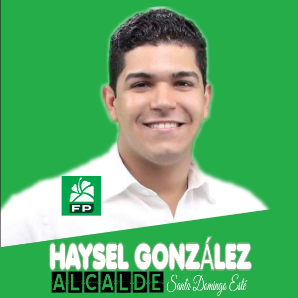 HAYSEL GONZÁLEZ PRÓXIMO ALCALDE DE SANTO DOMINGO ESTÉ ✅ <a href="/hayselglez/">Haysel Gonzalez</a> <a href="/rafaelpazRD/">Rafa Paz</a> <a href="/OmarLFernandez/">Omar Fernández</a>