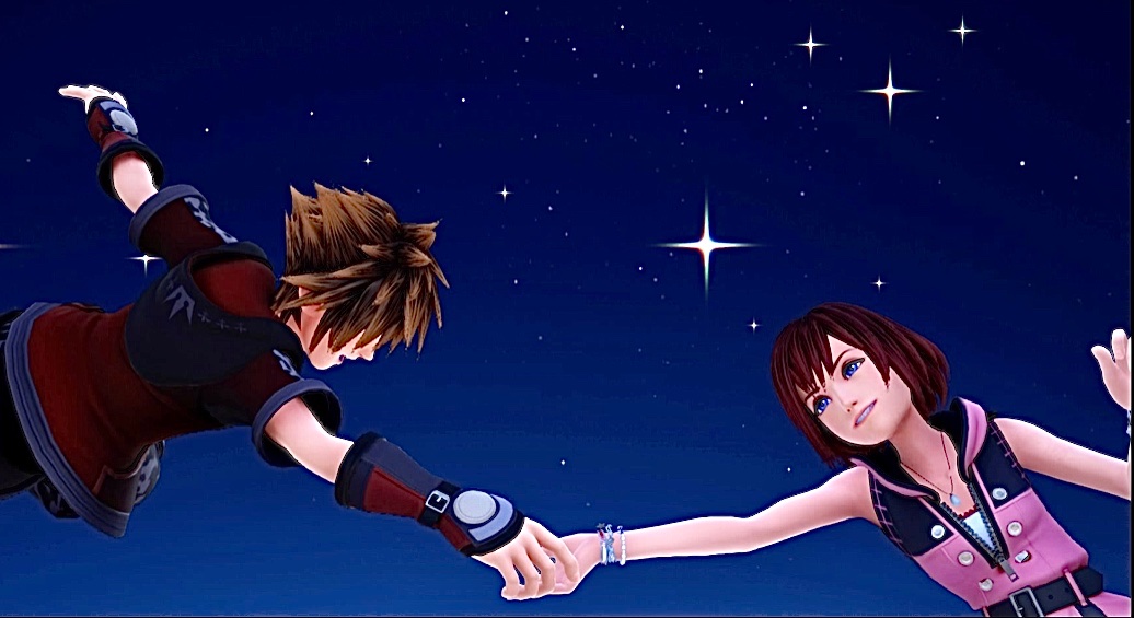 Keybuster1's tweet image. This is only a random #sokai post but happy #sokaiweek2023 #datagreeting #kingdomhearts #sora #Kairi #sokaiweek #kh