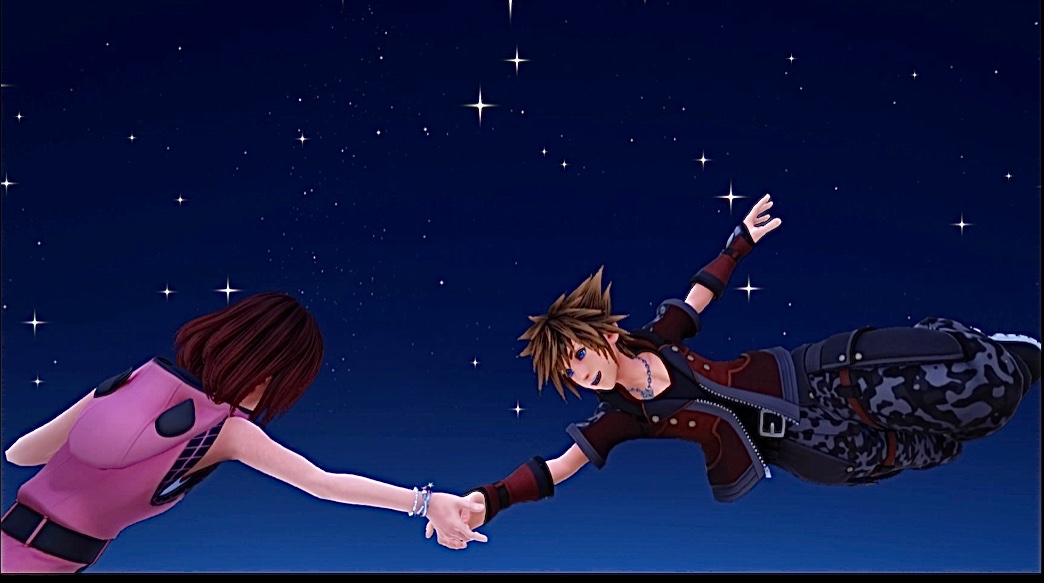 Keybuster1's tweet image. This is only a random #sokai post but happy #sokaiweek2023 #datagreeting #kingdomhearts #sora #Kairi #sokaiweek #kh