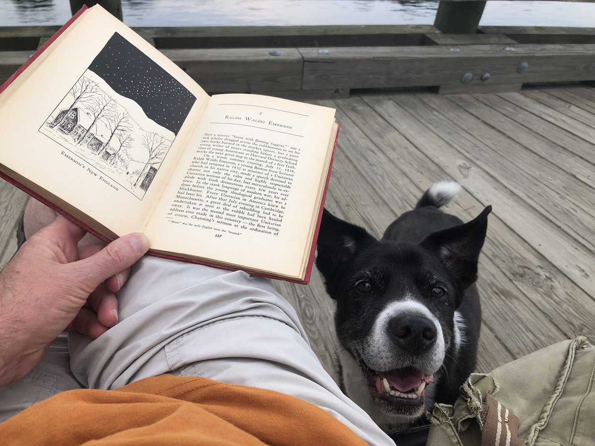 WriterNorm's tweet image. A little #unitarianuniversalist history along the banks of the Kennebec, like you do. (Thanks to a gift from @revabhi.) #UUtwitter