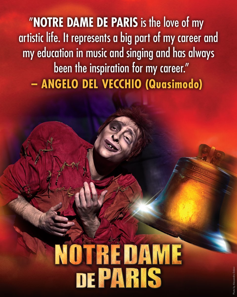 Angelo Del Vecchio, who has been with Notre Dame de Paris for 11 years, talks to Playbill about the importance of the show's 25th anniversary.
Read more: playbill.com/article/the-lo…