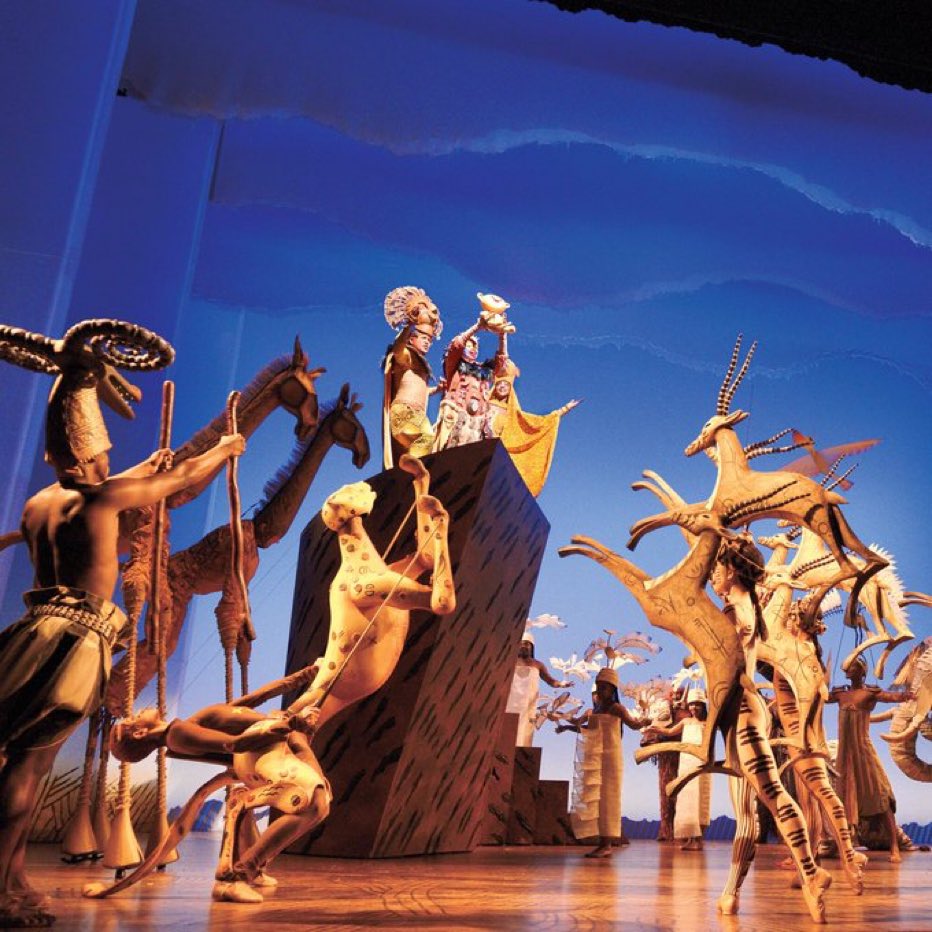 observation4me's tweet photo. Just been to @brumhippodrome to see #lionking Truly amazing stage spectacular with a wonderful live orchestra with additional percussion. #Recommend https://t.co/ML39d180nf