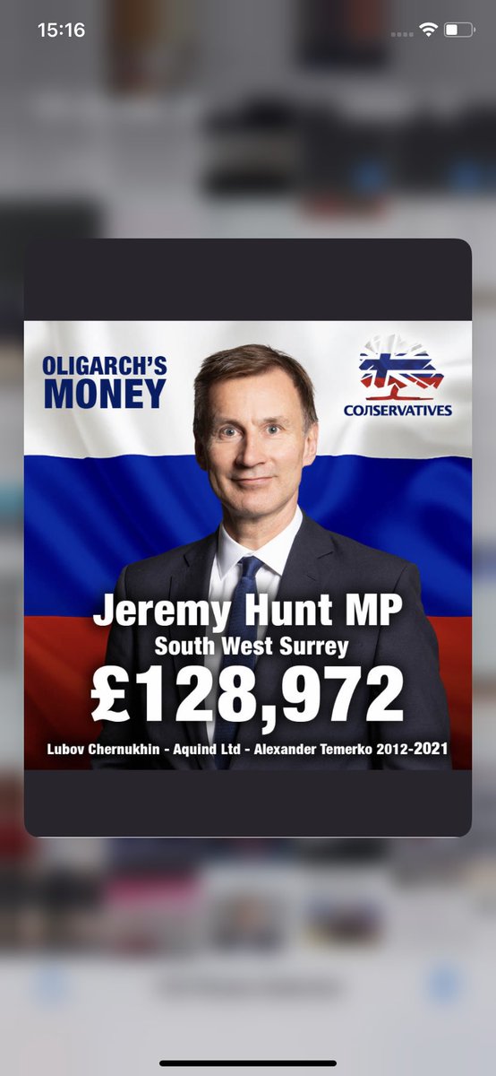 eddy_dawes's tweet photo. @RScowler @BestForBritain You had me at Serious!
Marmalade man, Jeremy CLINT fcuked our #NHS and is a #torytraitors 
 #TraitorHunt https://t.co/WqYHxenZ2z